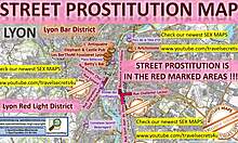 Europeiske callgirls og tenåringsprostituerte i Lyon, Frankrike